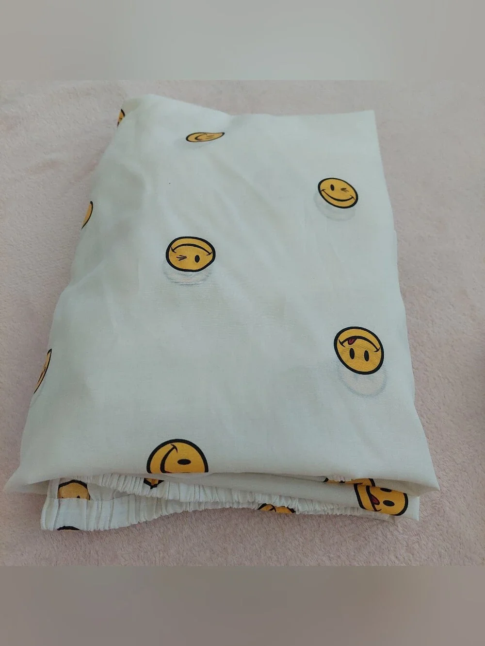 JOE BOXER Smiley Face Emoji Twin sheet set NWOT